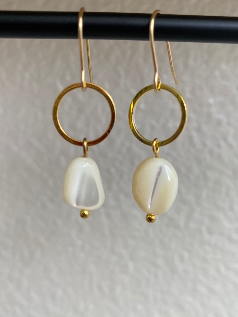 Handmade Genuine Japanese MOP Earrings